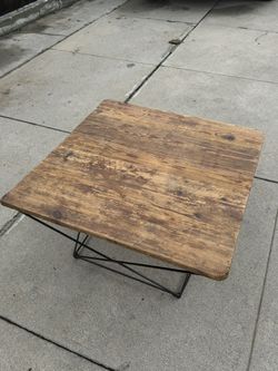 Large Study Wooden Coffee Table