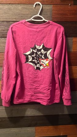Pink chrome hearts shirt