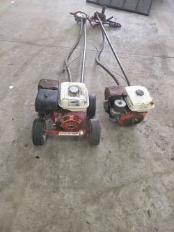 2 Little Beaver Mechanical Augers for Parts or Repair
