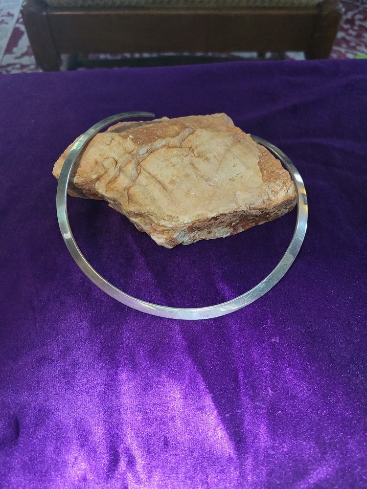 Sterling Wide Choker