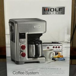 Wolf Gourmet 10-Cup Automatic Drip Coffeemaker - WGCM100S
