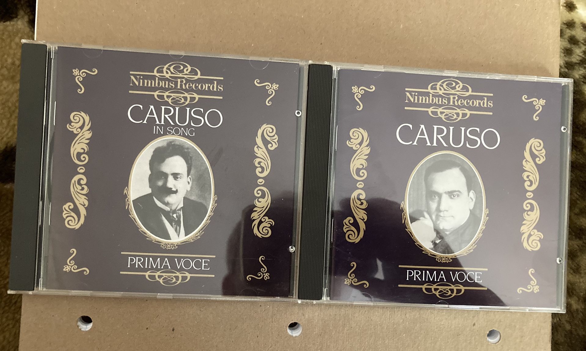 Caruso And Caruso In Songs: 2CDs Prima Voce, Nimbus Records, Like New