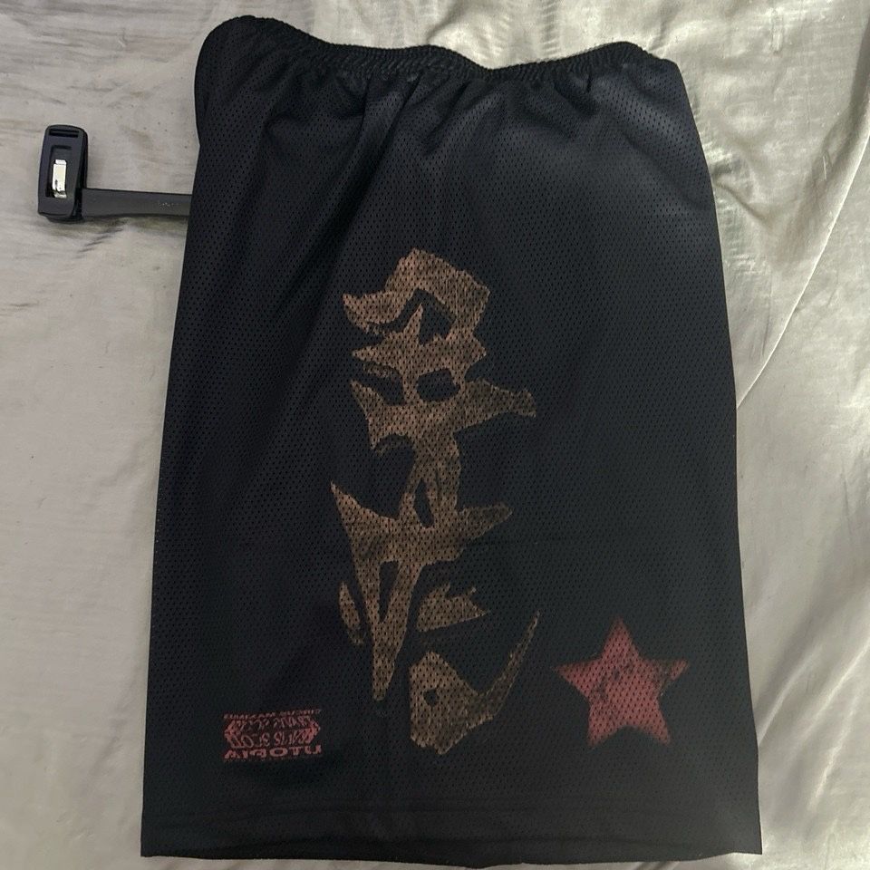 Travis Scott Utopia Tour Mesh Shorts. Men's Size Large