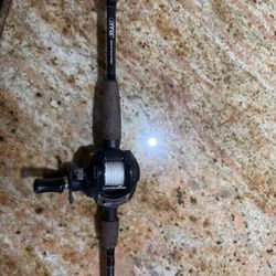 Agility Shakespeare Bait caster and Rod 