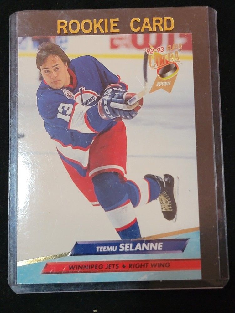 1993 Fleer Ultra Teemu Selanne Rookie Card FLAWLESS