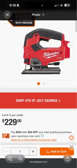 New Milwaukee M18 jigsaw