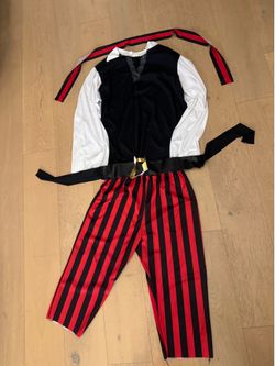 Men’s Pirate Costume (Size: Medium)