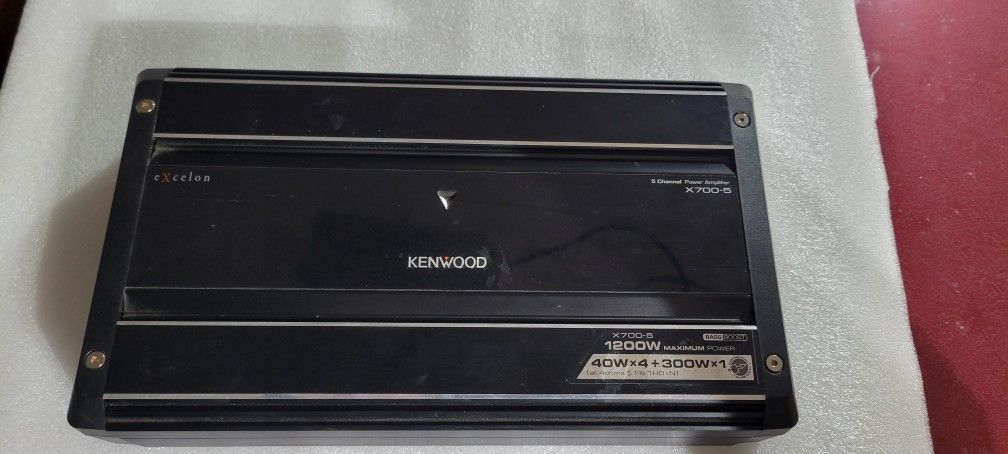 Kenwood Excelon amp & sub