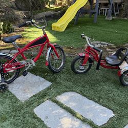 Kids Classic Roadster Schwinn  Bike & Tricycle 