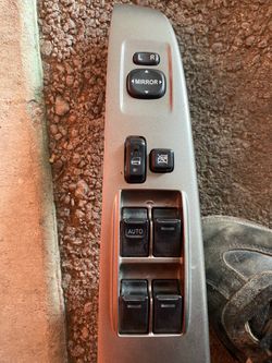 Prius driver side door switch panel