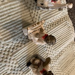 Set Of 3 Musical Decorative Characters