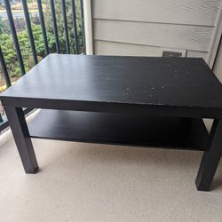 Black Coffee Table