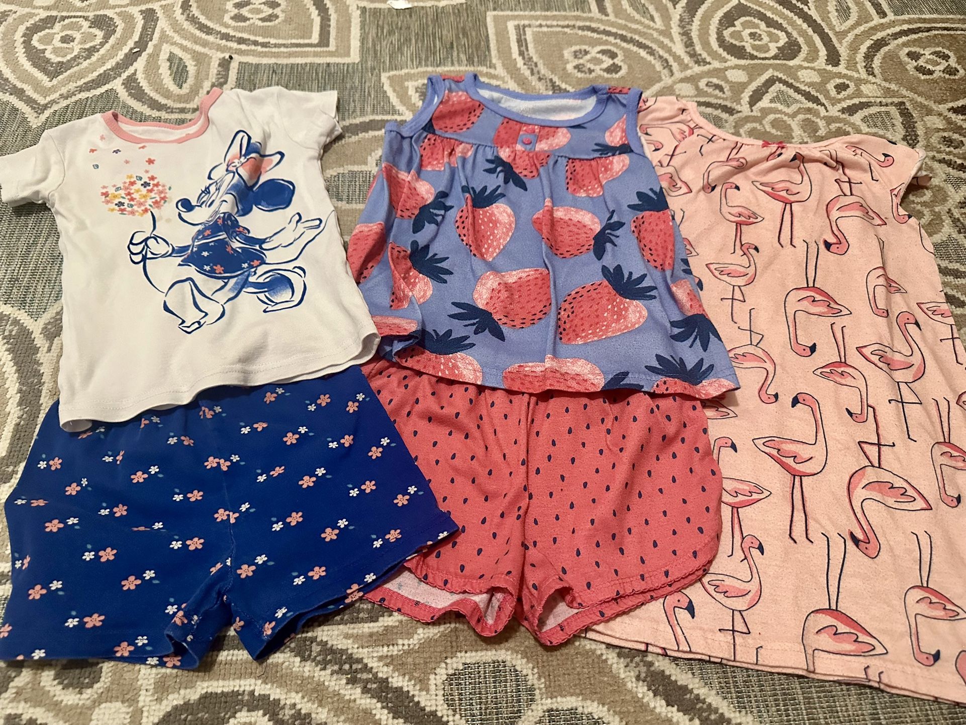 Toddlers Girls Nightgowns Pajamas Size 5t/XS- Disney Princess, Minnie, L.O.L, Peppa Pig