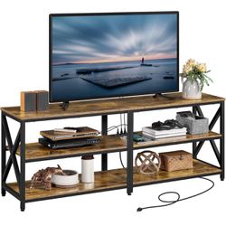 Tv Stand With Power Outlet 