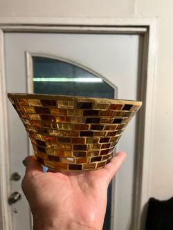 Mosaic Glass Bowl