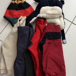 Size 2 Little Boy Jackets And Two Hats