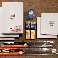 Parts For Toyota Camry 6th Gen 07-11 Air Cabin Filters Headlight Bulbs Wipers FREE INSTALL