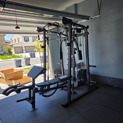 Smith Machine 2001 | Multi-Use Adj Bench | Gym Equipment | Fitness | Squat Rack | Excercise |🔴WEIGHTS AND BARBELL SOLD SEPARATELY 🔴 FREE DELIVERY 🚚