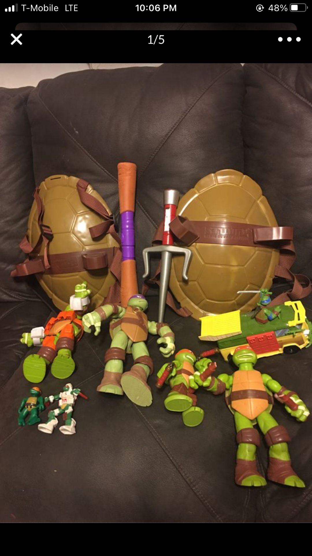 Ninja turtle set