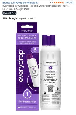 Every drop Refrigerator Water Filter
