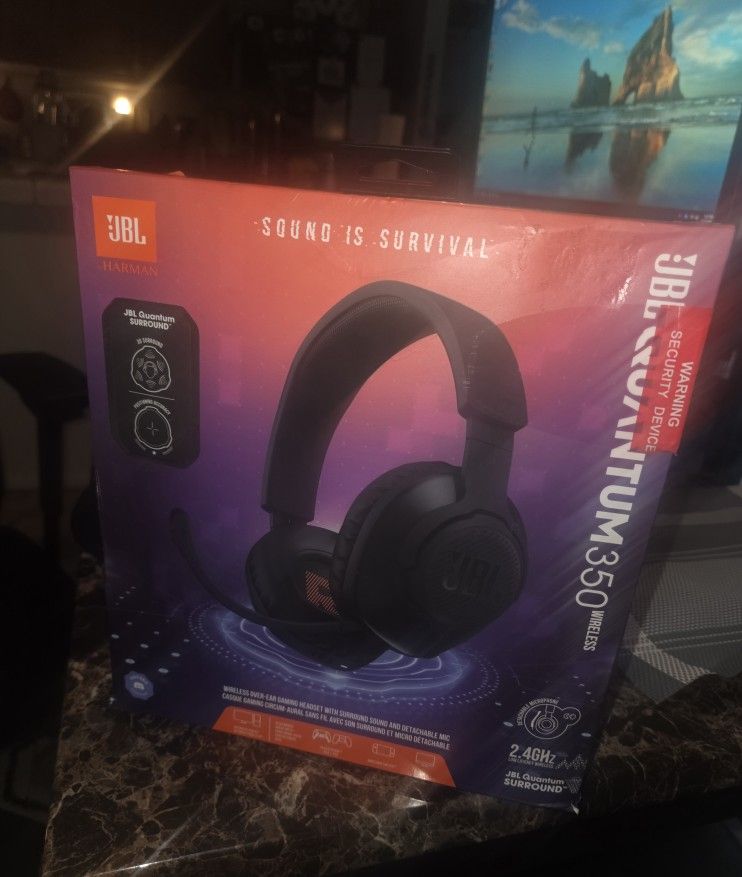 *NEW - JBL QUANTUM 350 WIRELESS GAMING HEADSET*