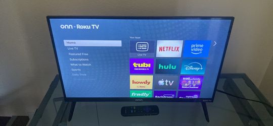onn 24” Class 720P HD Roku Smart TV