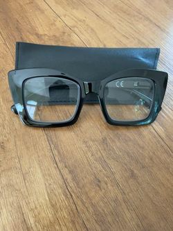 Black Square Eyeglasses
