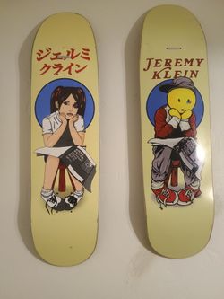 Jeremy Klein Rare Skateboard Decks