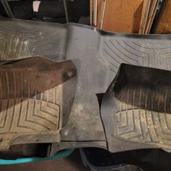 Weathertech Floormats Chevy Silverado Front and Rear