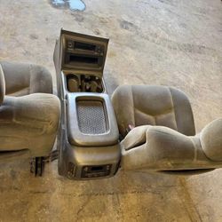 03-07 chevy silverado gmc sierra seats with console