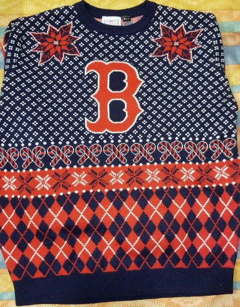 Boston Red Sox Sweater Men's Large