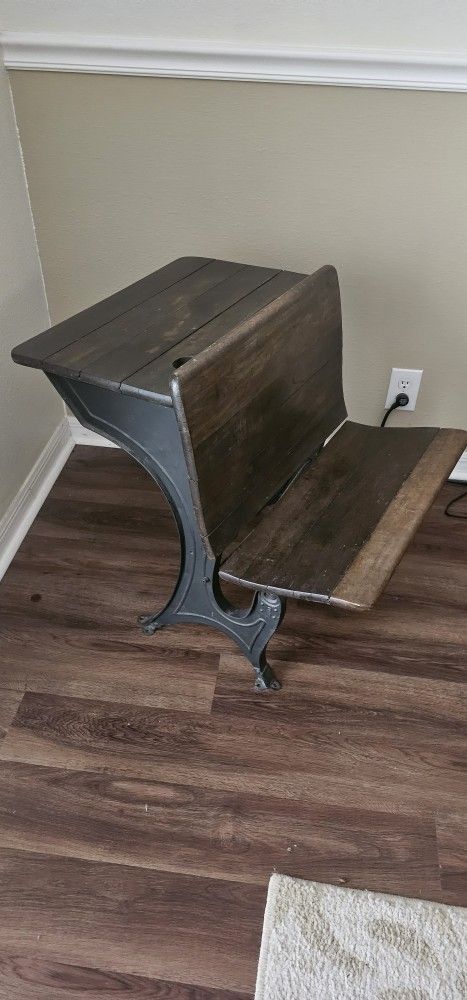 Antique School Desk