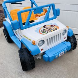 Power Wheels Disney Pixar Toy Story Jeep Wrangler for Sale in Simpsonville SC OfferUp