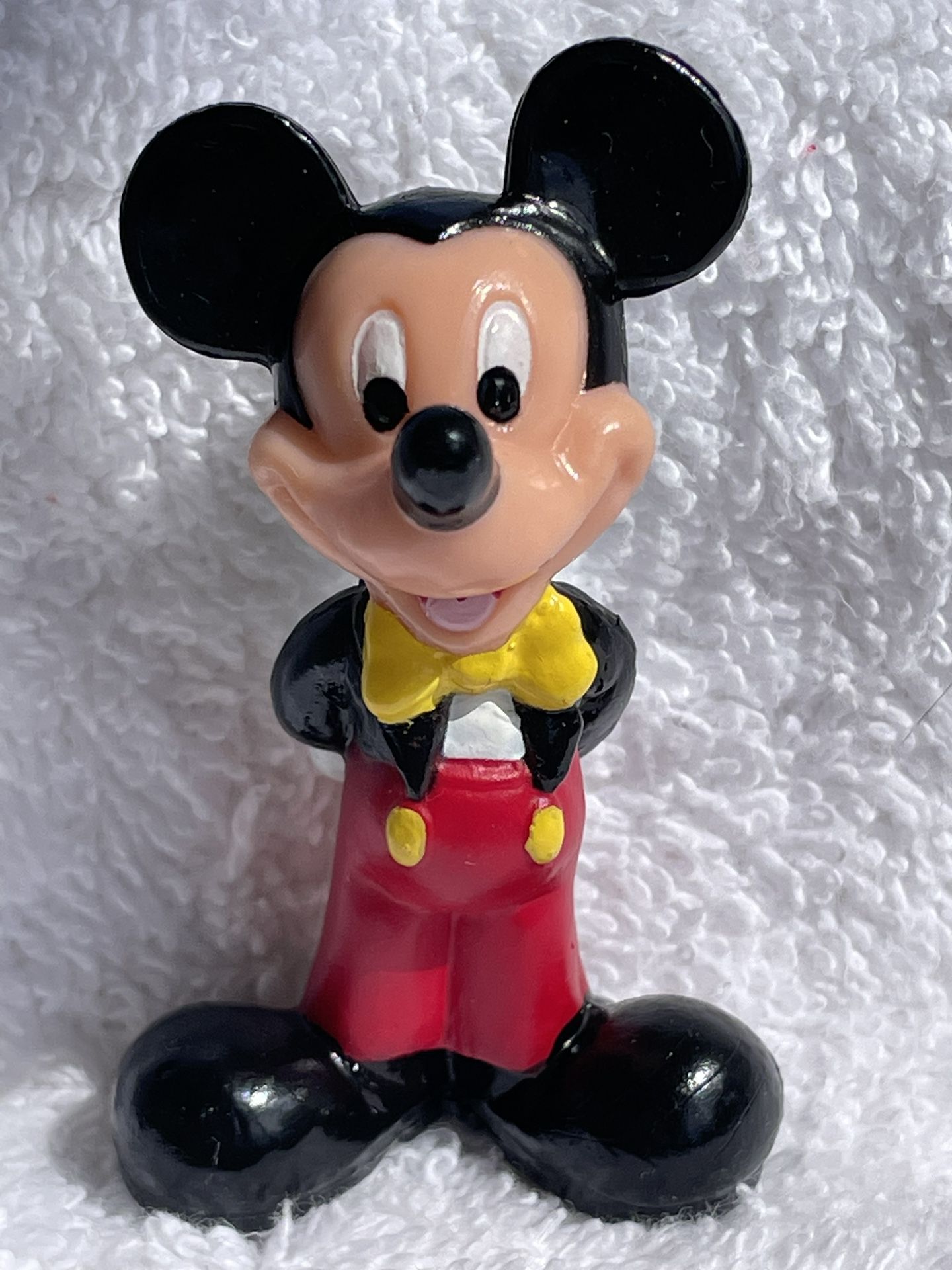 Disney 2-3” Plastic Figurines Mickey, Minnie, Donald & Goofy