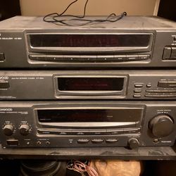 Kenwood Stereo System Plus Speakers Works Great