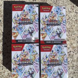 Prismatic Evolution Booster Bundles