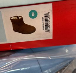 Botines cortos de nińa usados sz 8 negros
