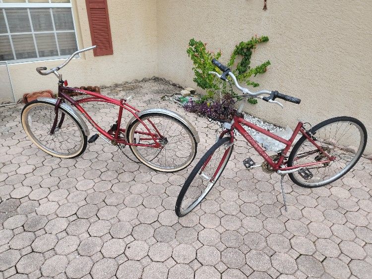 Mongoose Crossway 350 & Santa Fe II Huffy Used