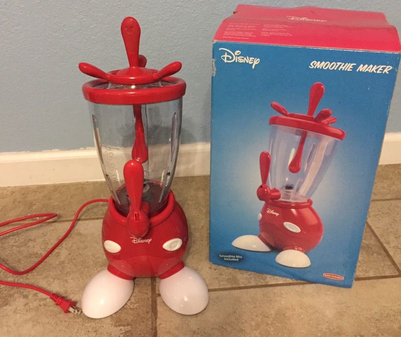 Disney Smoothie Maker Blender(Mickey Mouse) New Rare Model
