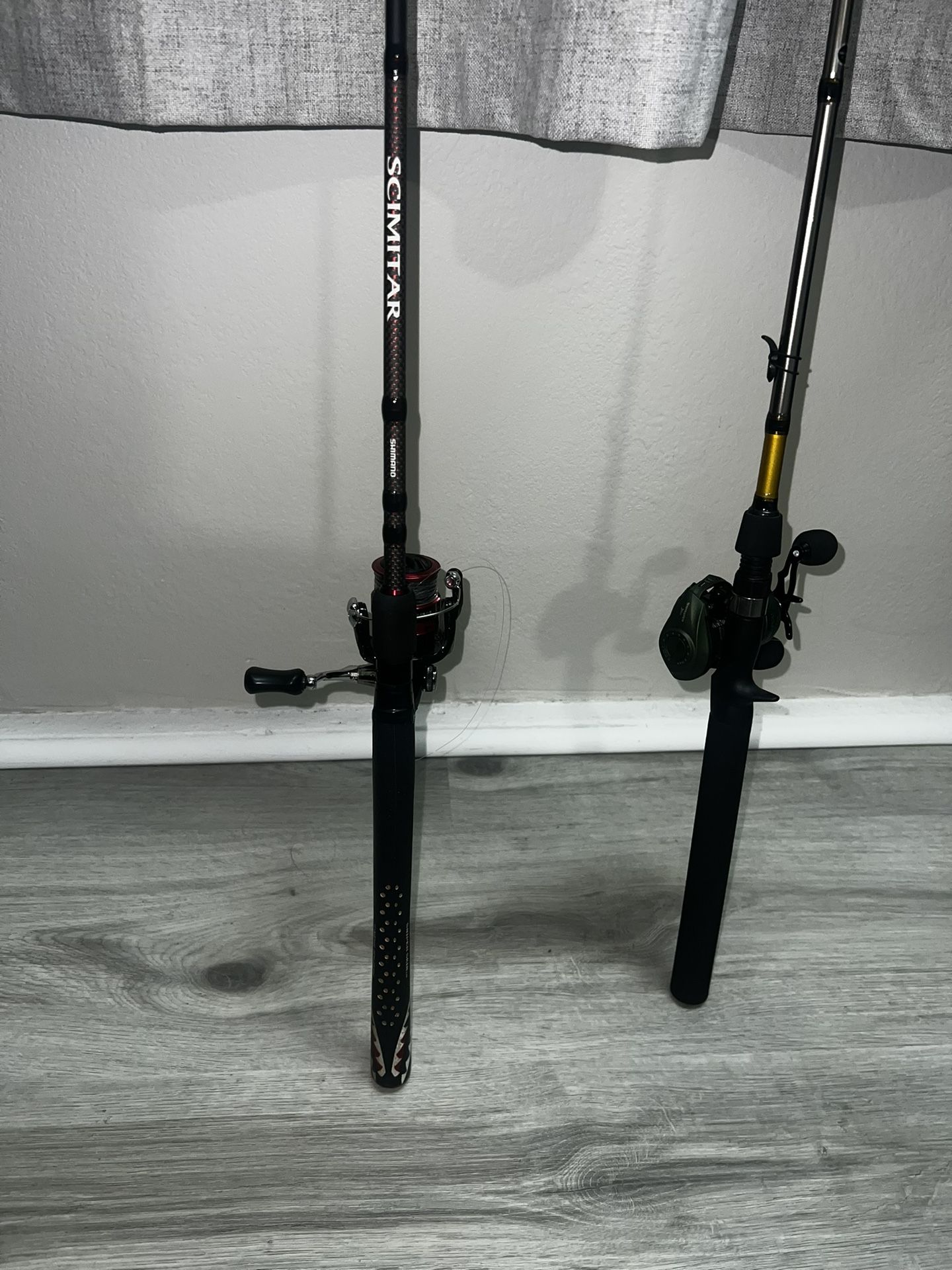 2 Fishing combos Shimano and KastKing