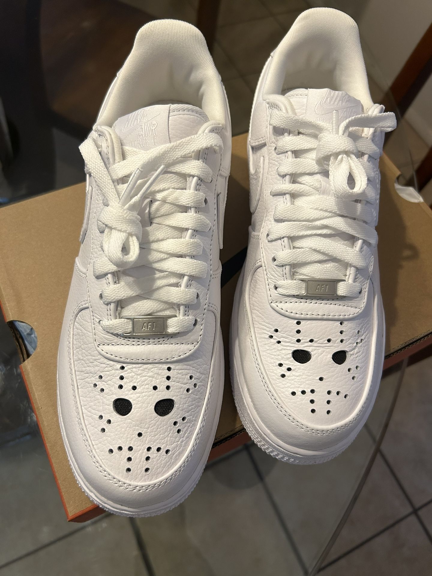 Air Force 1s Jason Vorhees All Whites
