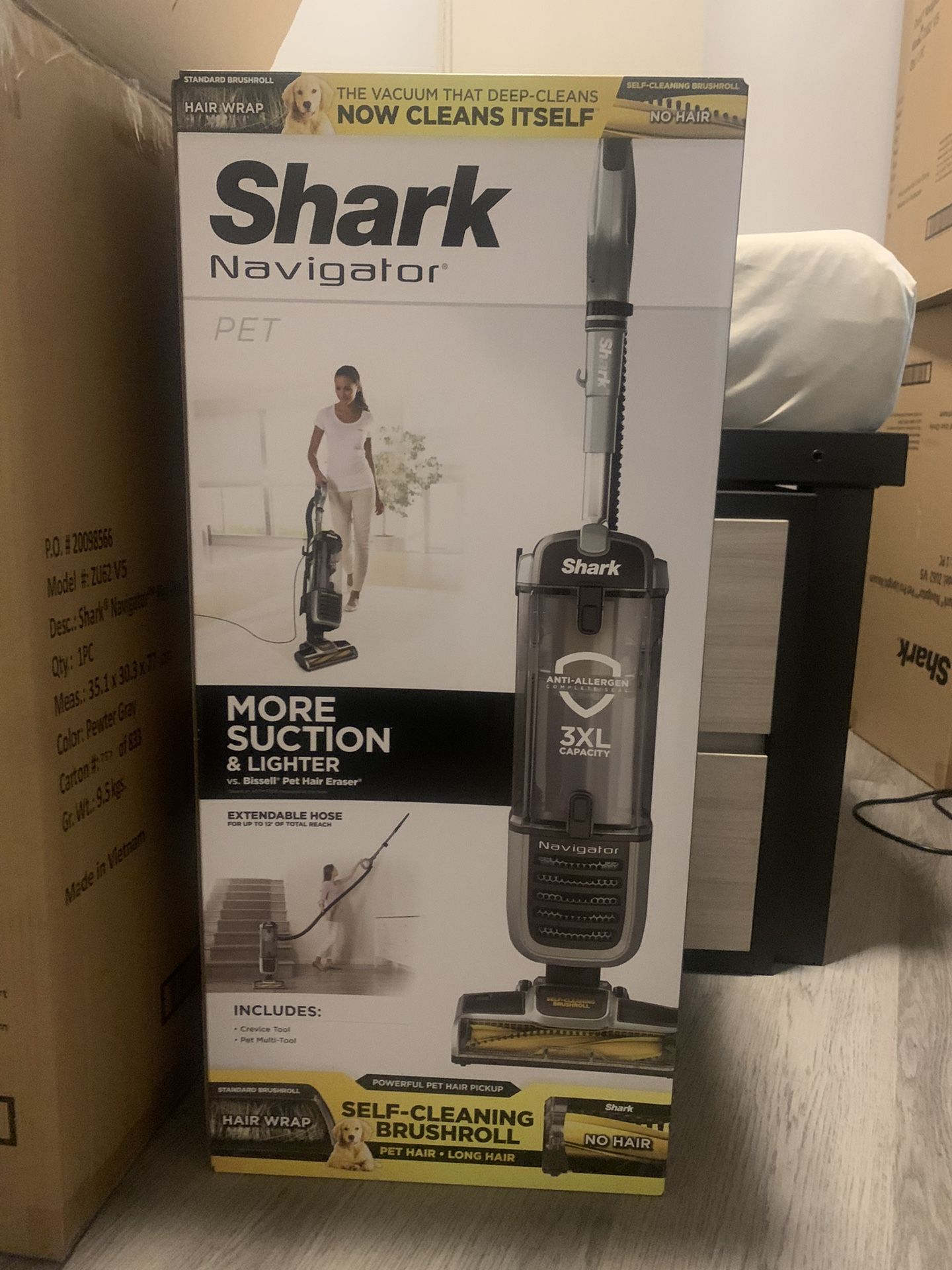 Shark Navigator self cleaning brushroll