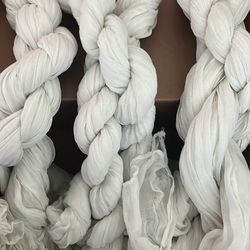 k Ivory White Table Runner