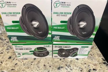 TIMPANO 6.5" loud range speakers