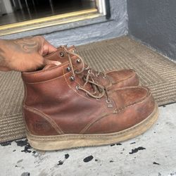 Timberland Steel Toe Boots 11 1/2  