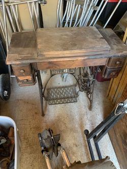 Old sewing machines