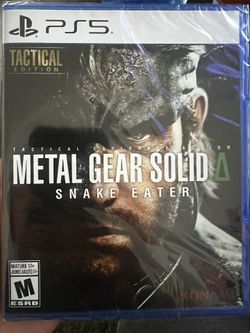 Metal Hear Solid 3 Ps5