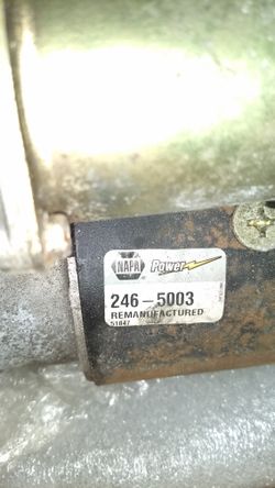 Chevy, Pontiac starter