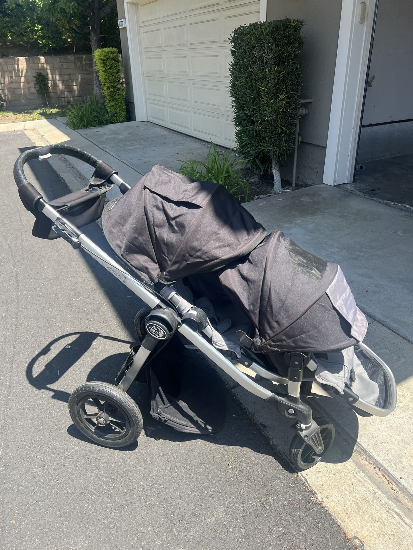 Baby Jogger® City Select® 2 Single-to-Double Modular Stroller, Radiant Slate