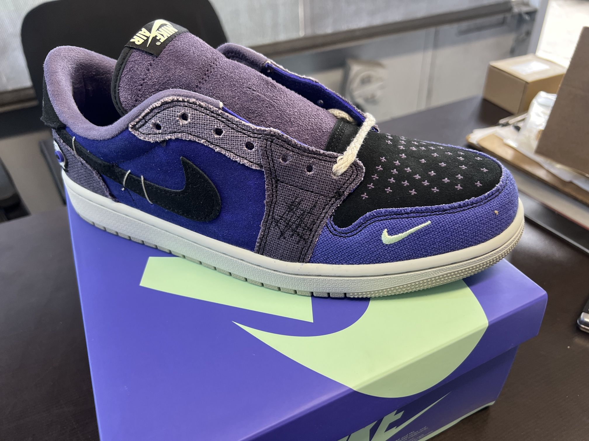 Jordan 1 Low Zion Williamson Alternate VooDoo